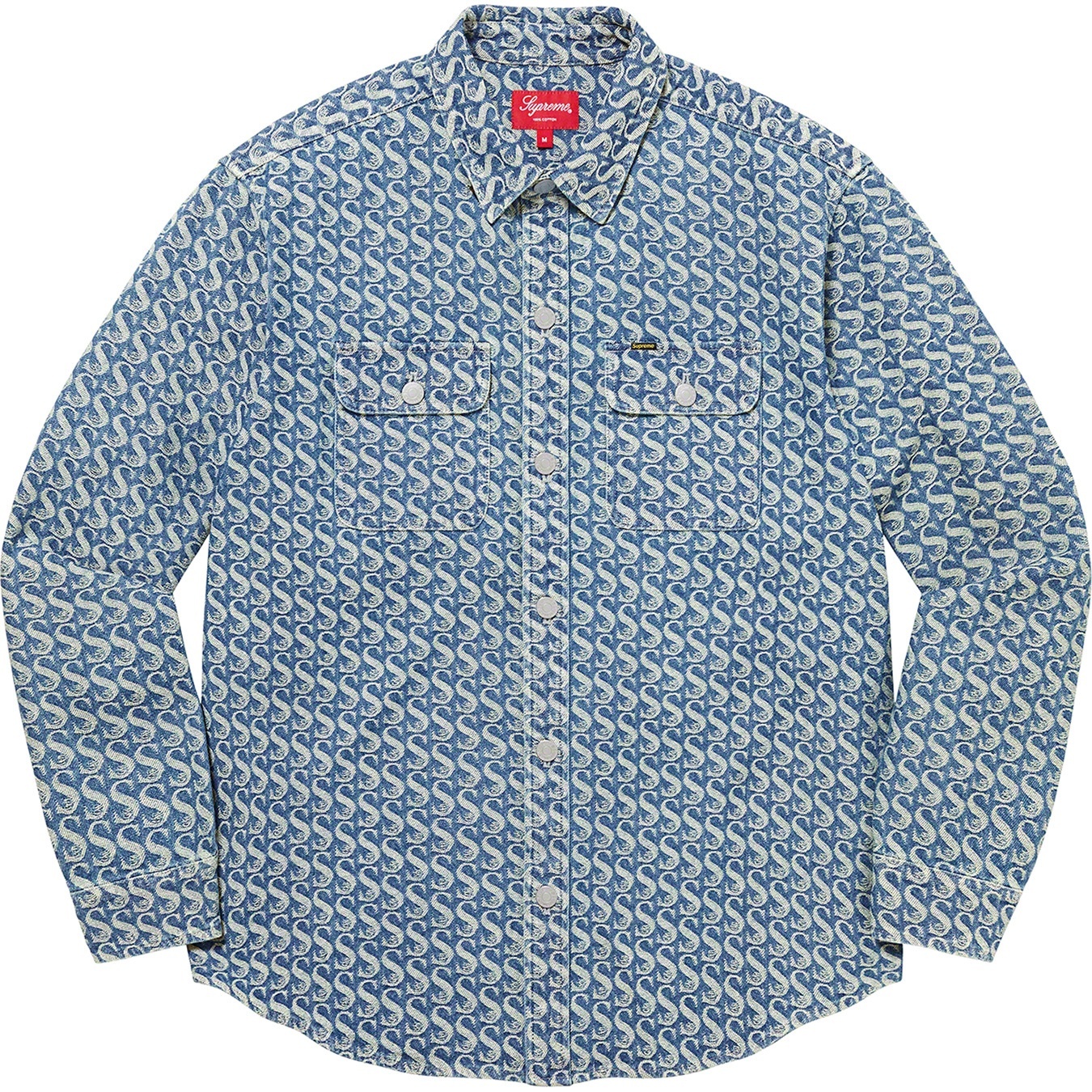 Monogram Denim Shirt view 4